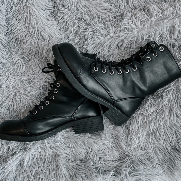 Black Ankle Boots - Picture 2 of 5